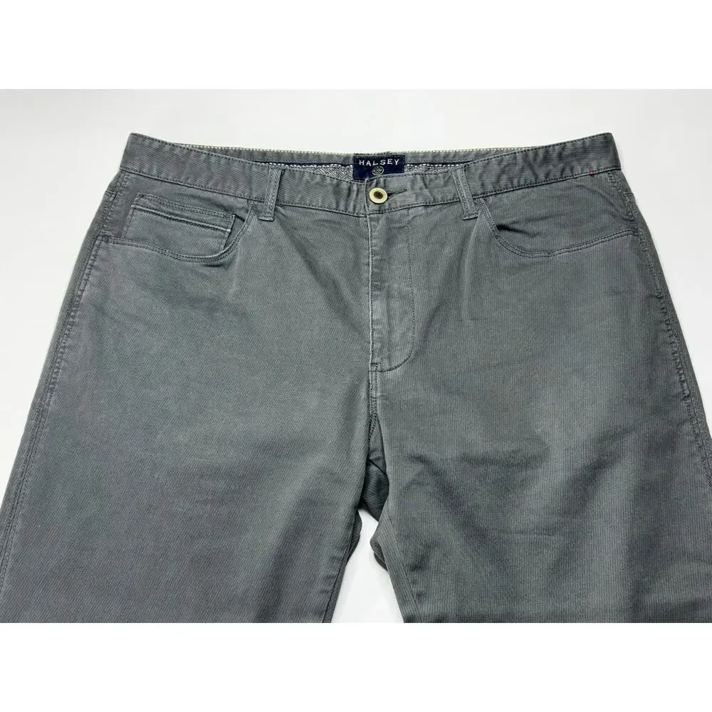 Halsey‎ Men's Gray 5-Pocket Tapered Leg Pants - Size 36x31*